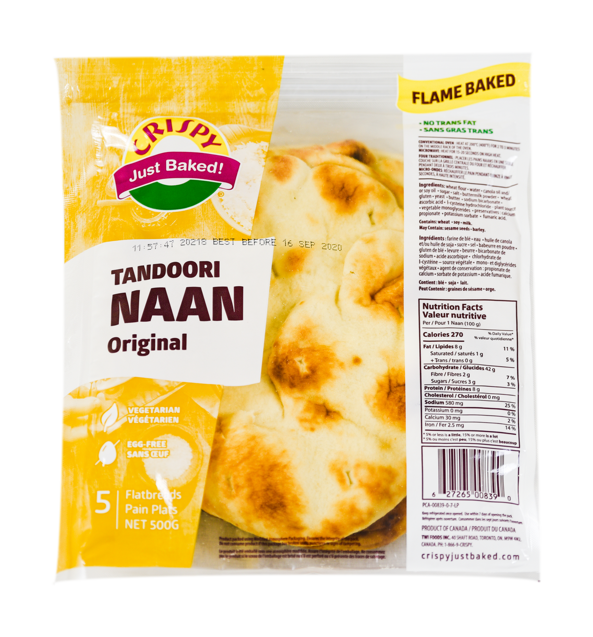 Crispy Regular naan