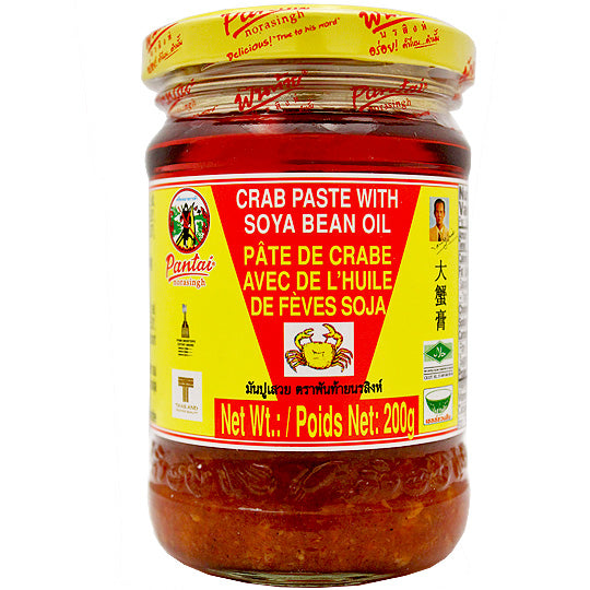 Pantai Crab Paste with soya bean oil 200g