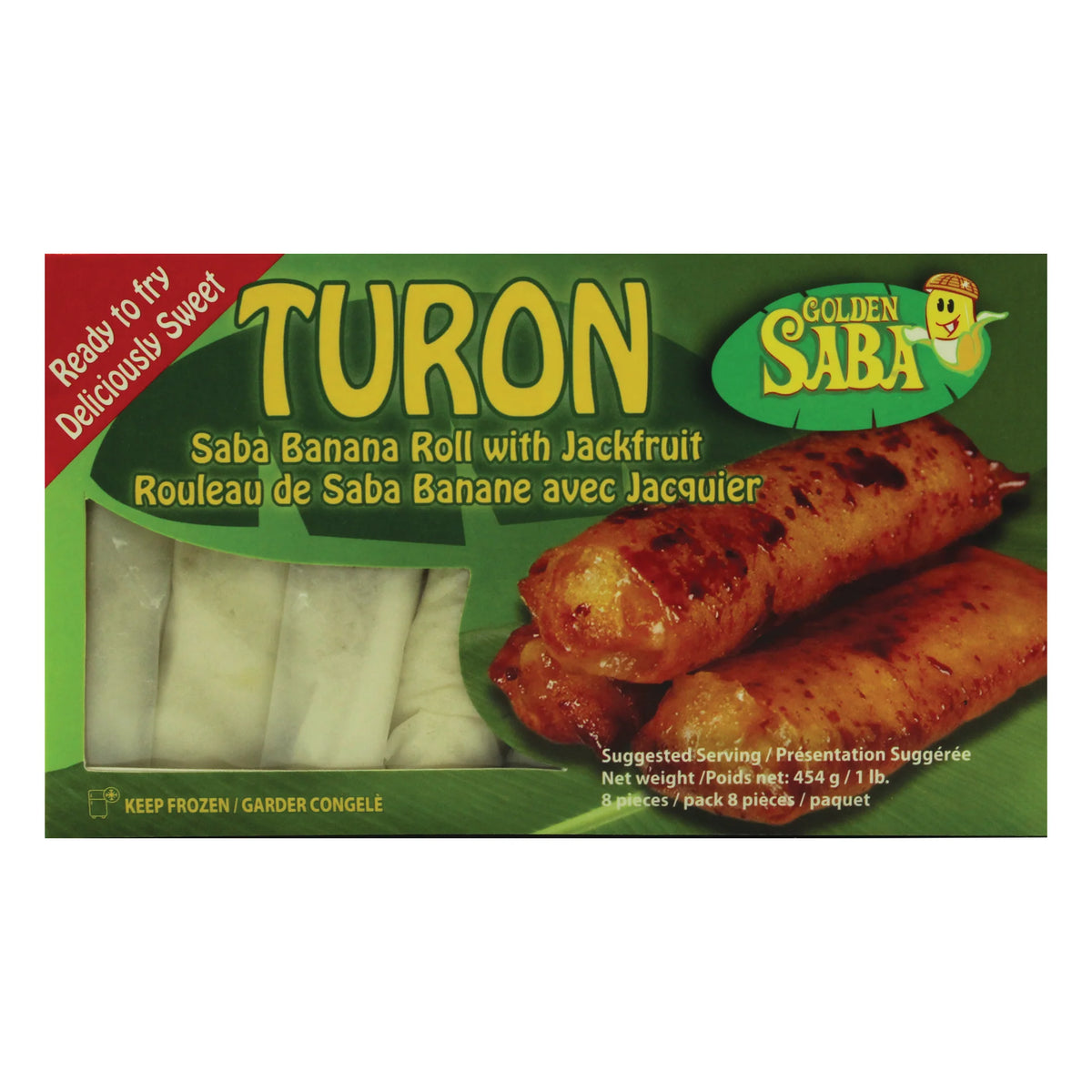 Golden Saba Turon Banana Roll 454G