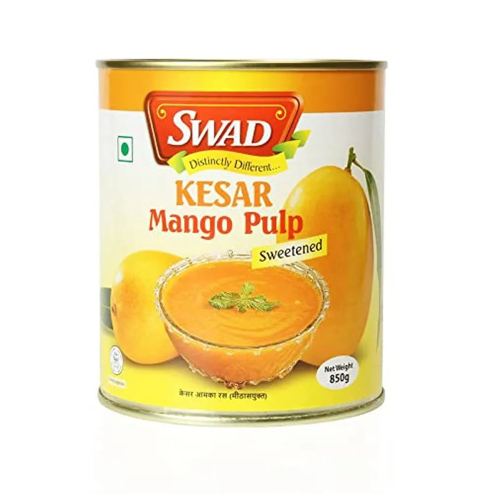Swad kesar mango pulp