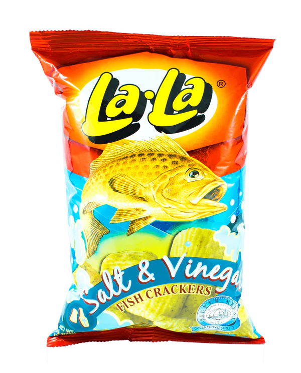 LP Fish Cracker Salt & Vinegar 200g